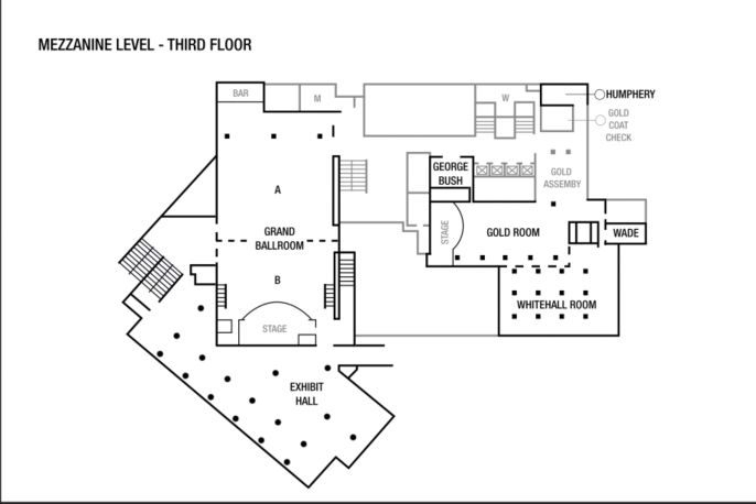 Mezzanine Level - Third Floor